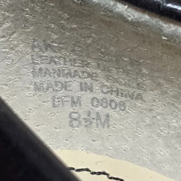 #32 AK Anne Klein iFlex Black Dress Heels Size 8.5M - Picture 7 of 9